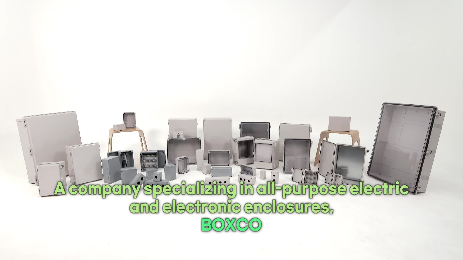 Plastic Junction Box Ip67 (molded Hinge And Latch Type)made In Korea