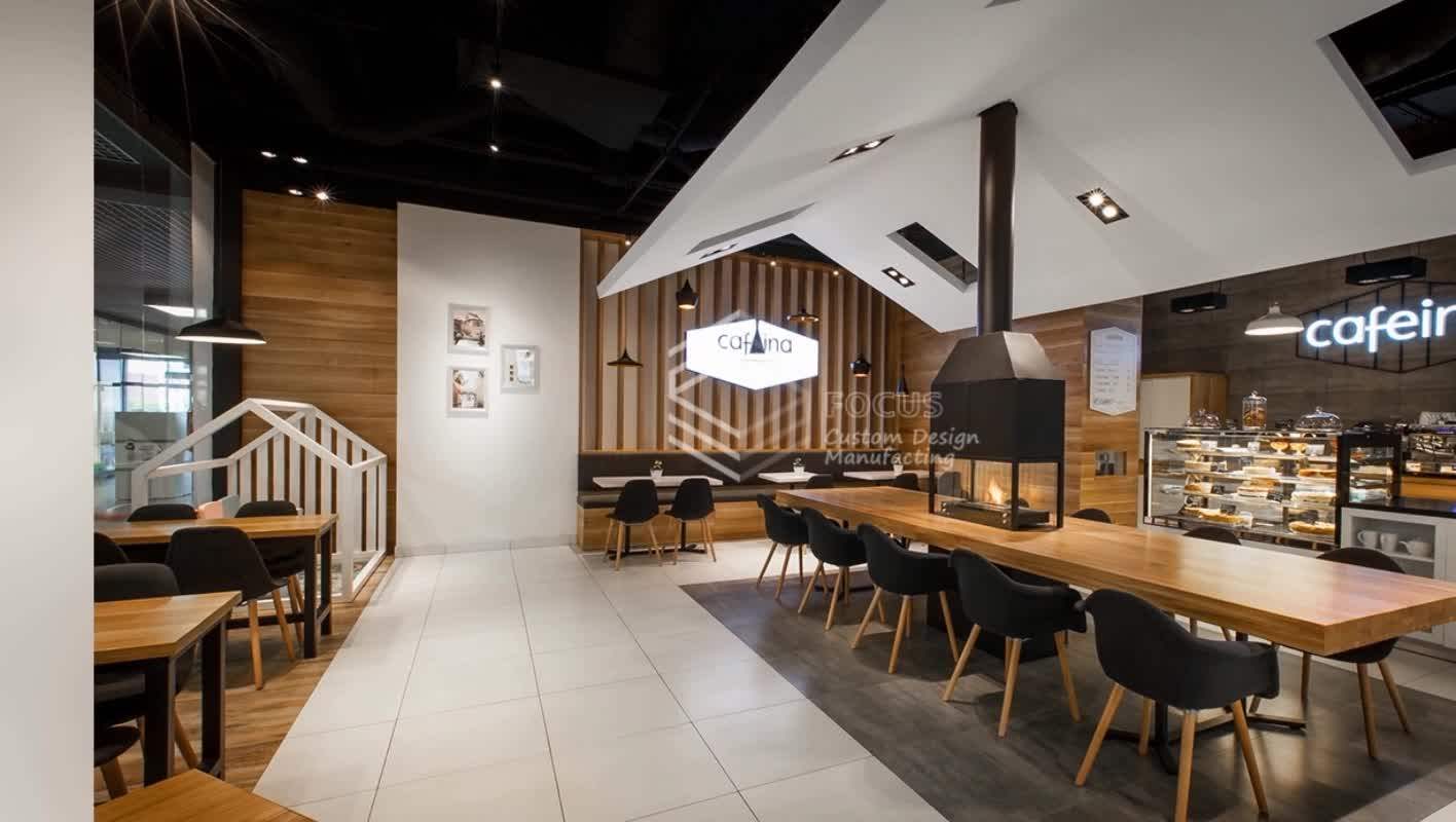 Modern Cafe Showcase Coffee Shop Decoration Coffee Table Used Coffee