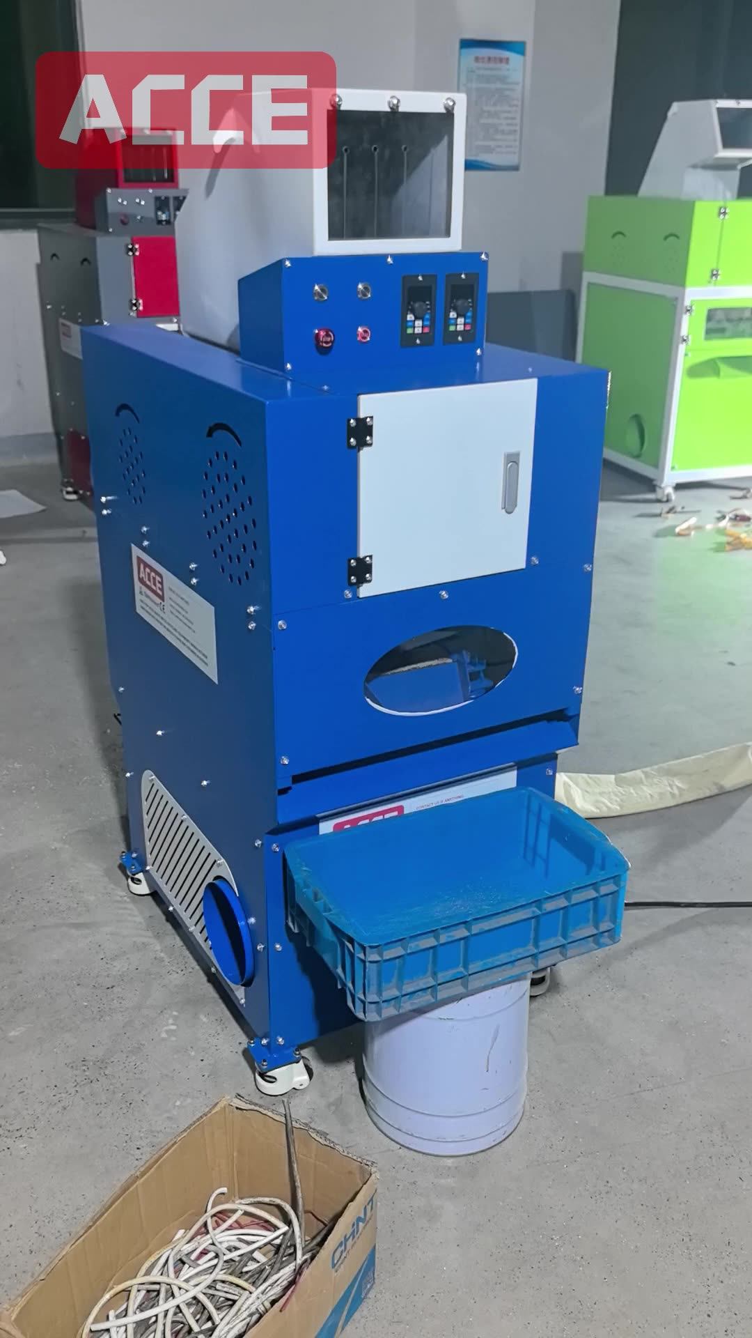 New Designed 2024 Electric Copper Cable Crusher Scrap Wire Granulator