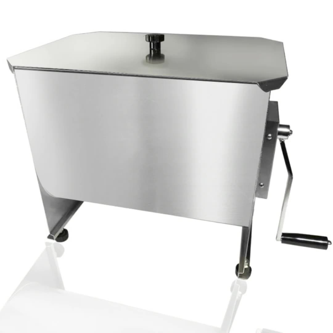 20l Food Grade Stainless Steel Manual Meat Mixer Buy Food Grade