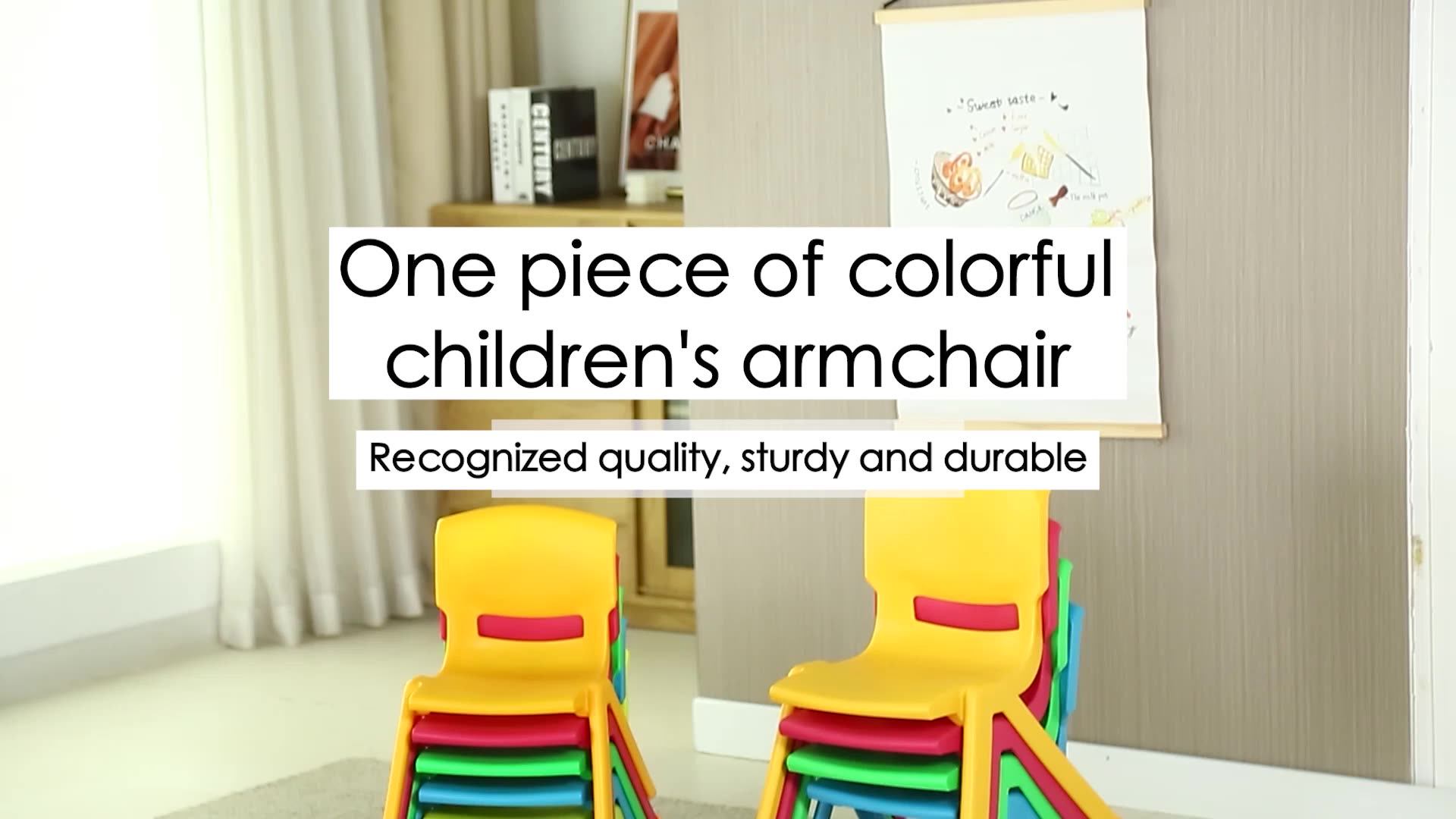 High Quality School Classroom Seating Stacking Daycare Nursery