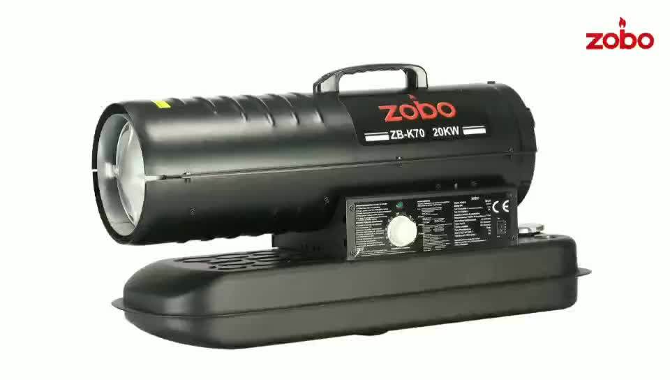 Zobo 20kw High Efficiency Diesel Heaters Cheap Heat Garage Guns