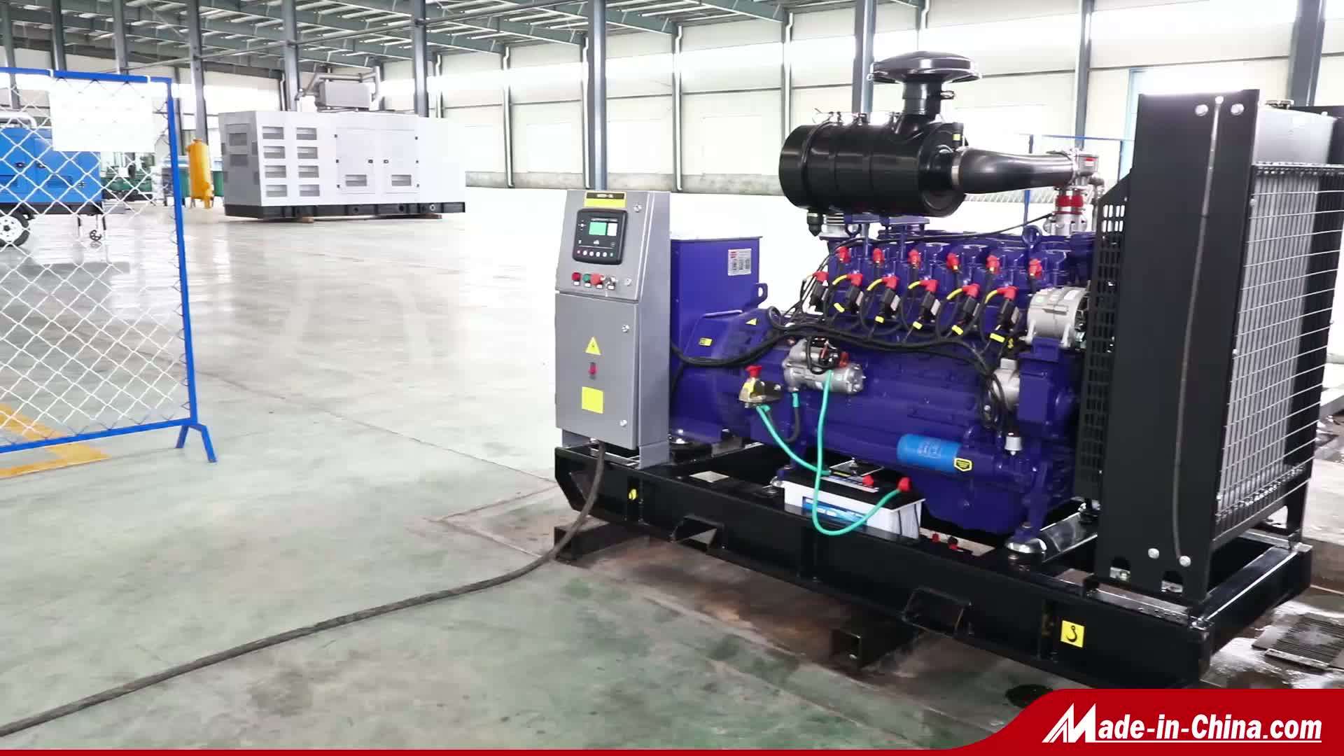 Wood Burning Electricity Power Plant 15kw 20kw 30kw Straw Gas Biomass