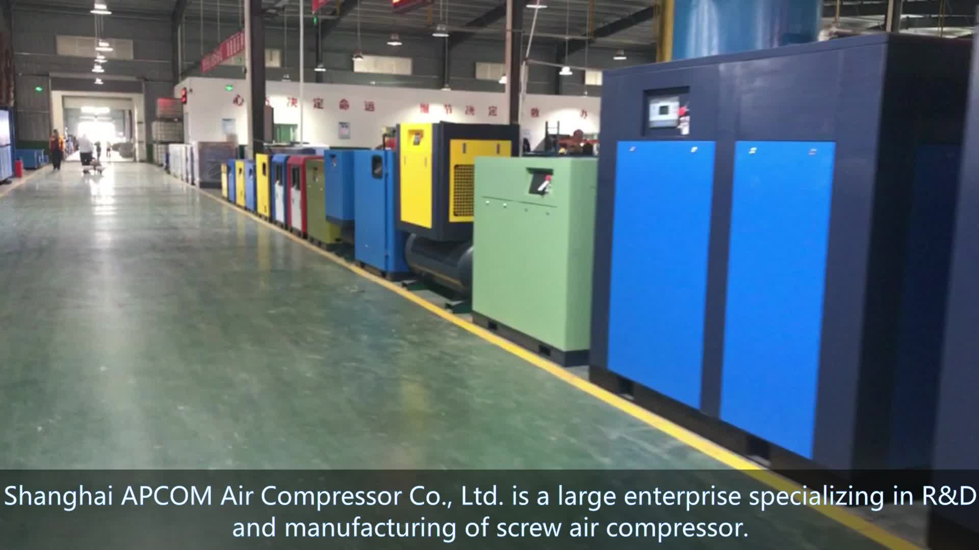 Low Noise 22kw 30hp Vsd Rotary Screw Air Compressor