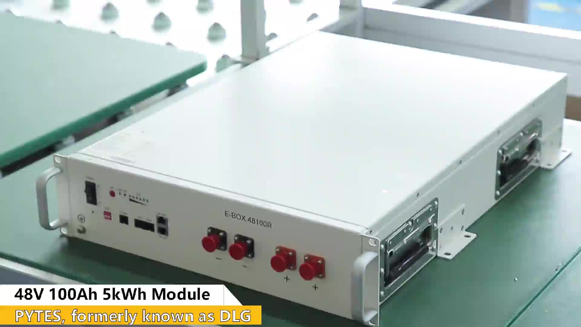 Pytes Rack Mount 48100 Lifepo4 Renewable Battery Pack Household 22 Inch ...