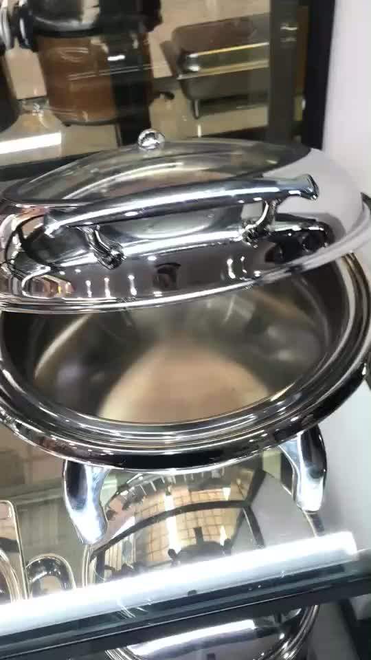 Professional Stainless Steel Deluxe Electric Heater Chafing Dish Buffet