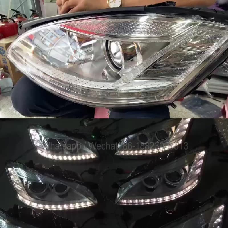 Original Genuine Afs Ahl Adaptive Bixenon Xenon Headlights For Mercedes Benz W221 S300 2009