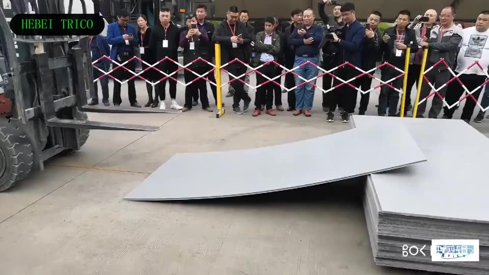 18mm Pvc Plastic Column/pillar Formwork Sheet For Wall Concrete