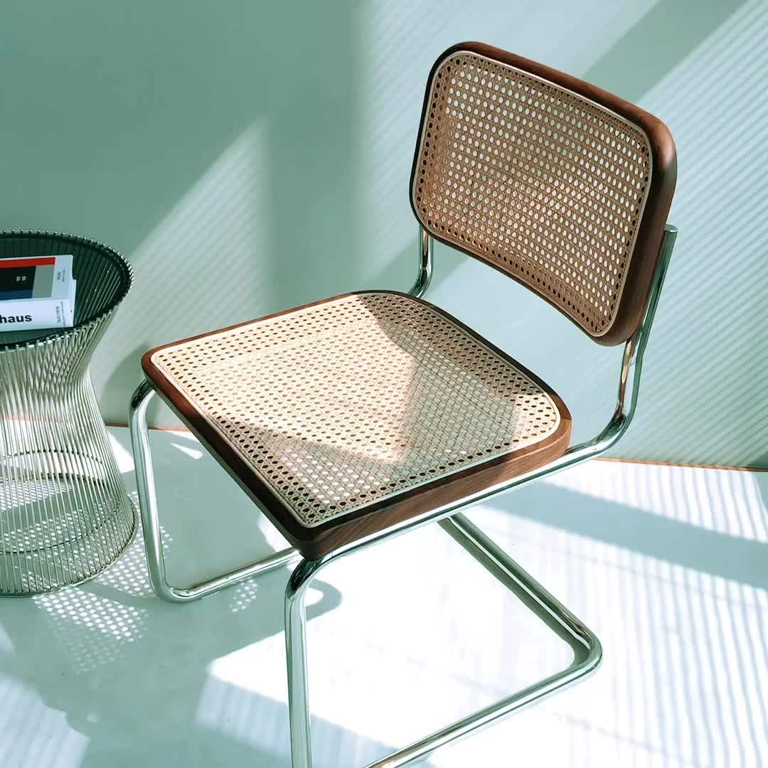 chair stainless steel vine chair solid walnut hotel dining