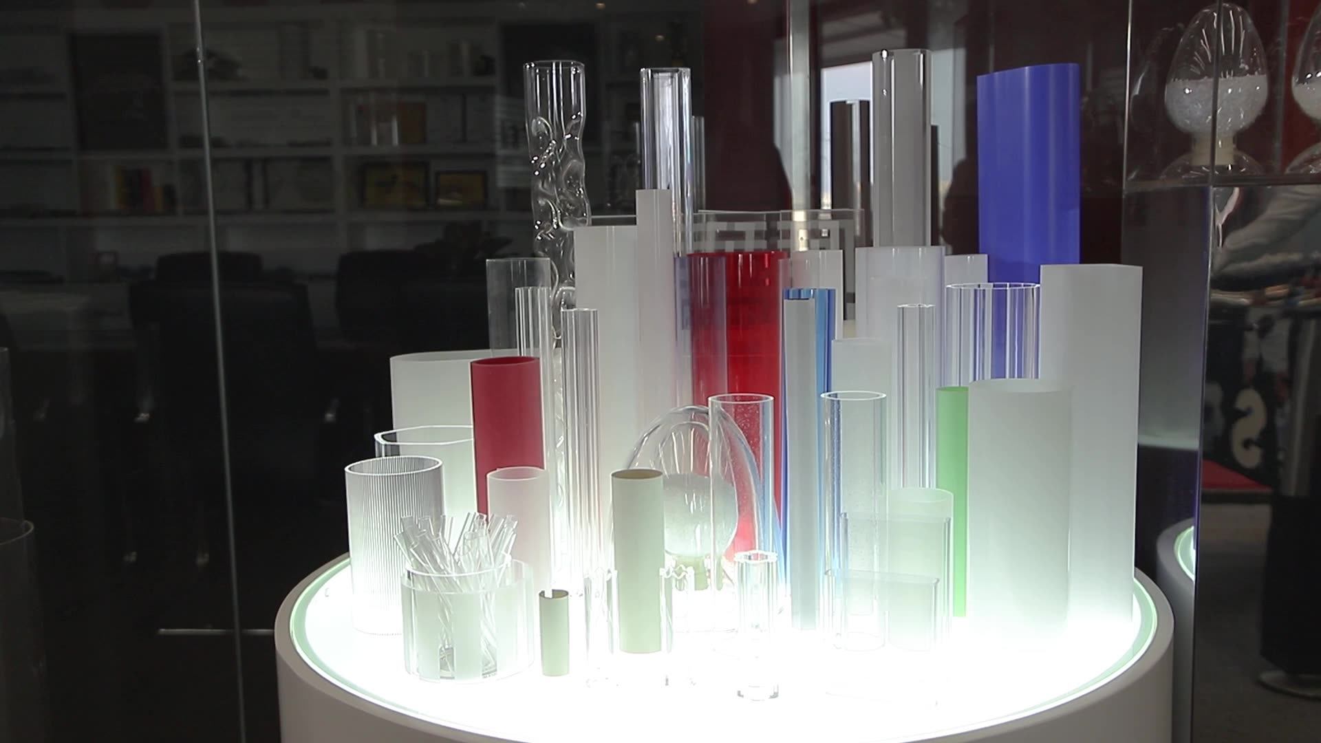 Iso9001 Pmma Pipe Translucent Customized Acrylic Tube For Park Illumination Lighting Buy