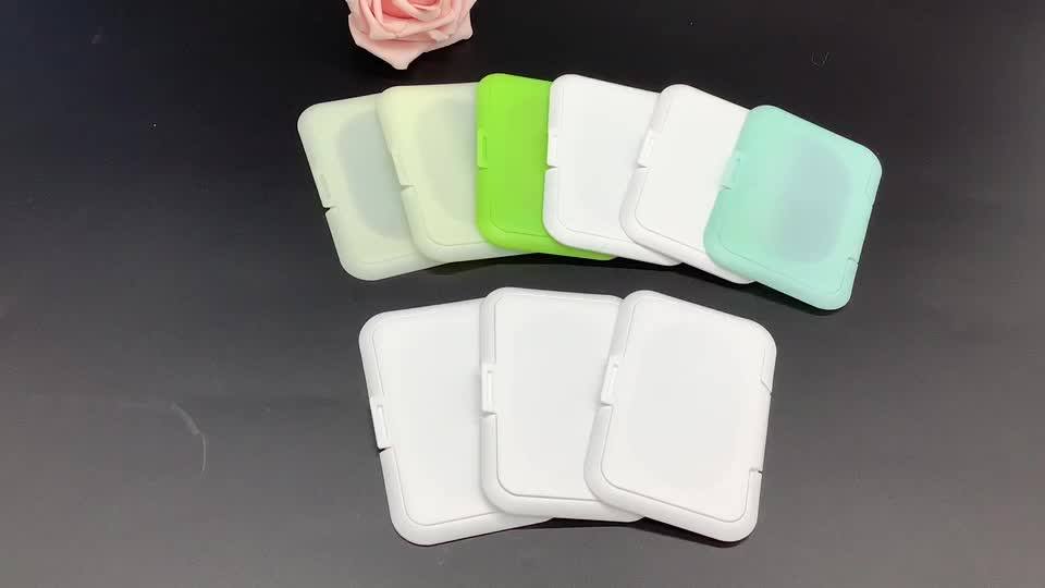 Food Grade Pp Wet Wipes Canister Lid Flip Top Cap Plastic Wet Wipes