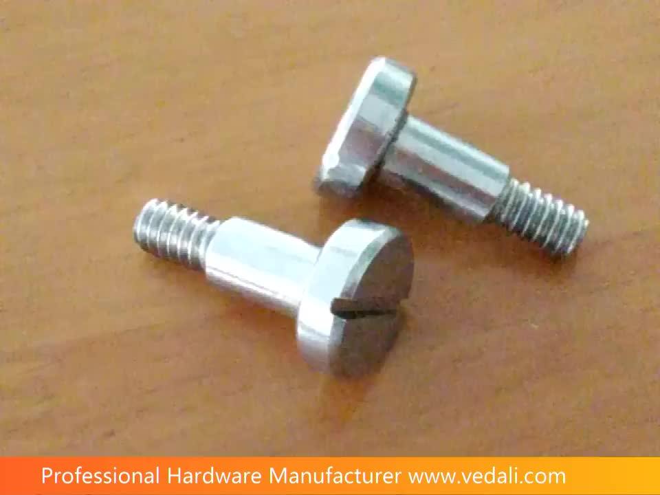 Stainless Steel Shoulder Screws Slotted Cap Head Bolt M5 Fastener Multi