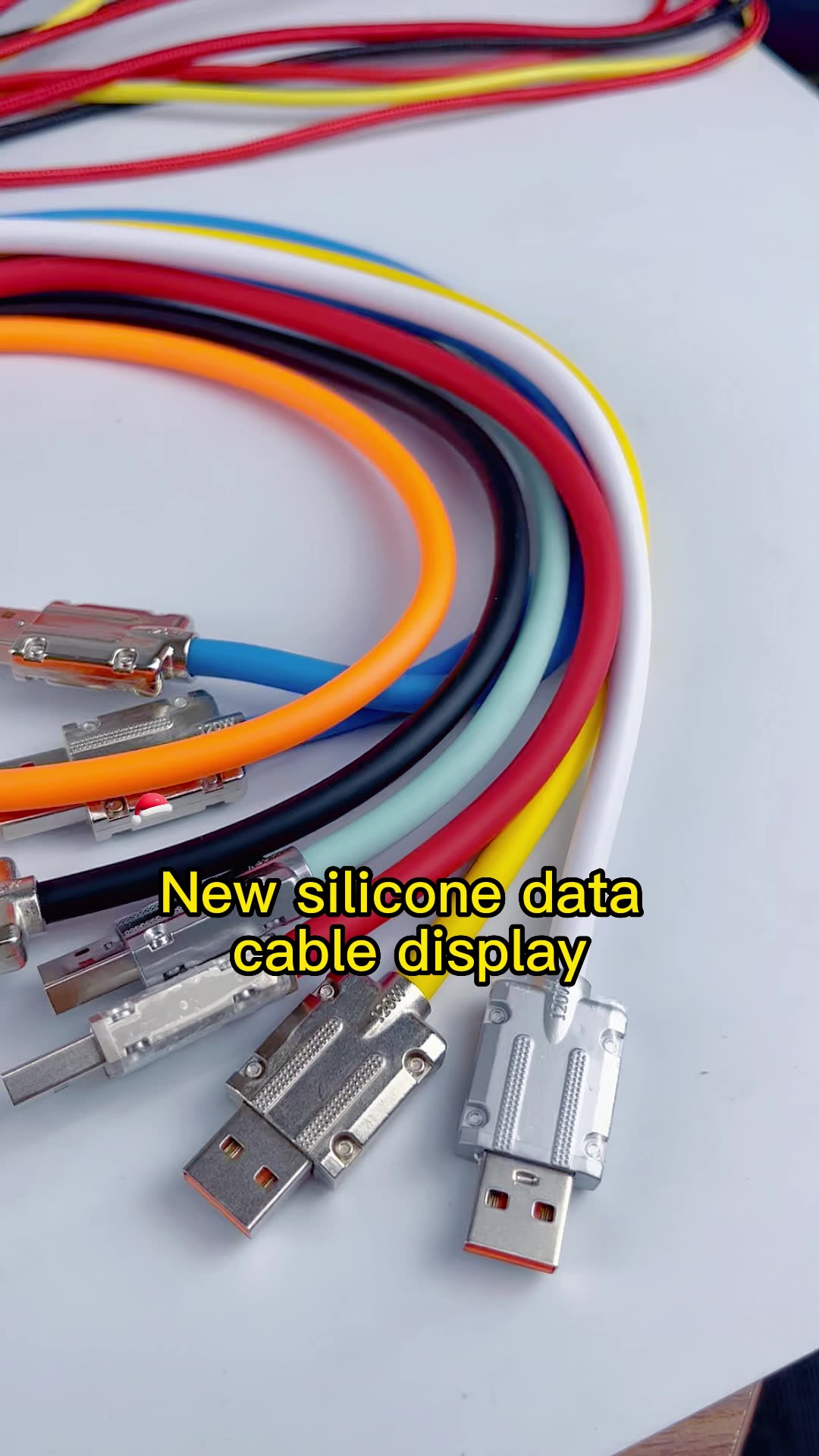 New Design 540 Degree Silicone Data Cables,Lighting Usb Type C