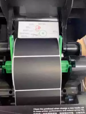 Black sticker 100*50 60 70 80 90 150 Barcode Printing Machine Black Label Paper Sticker