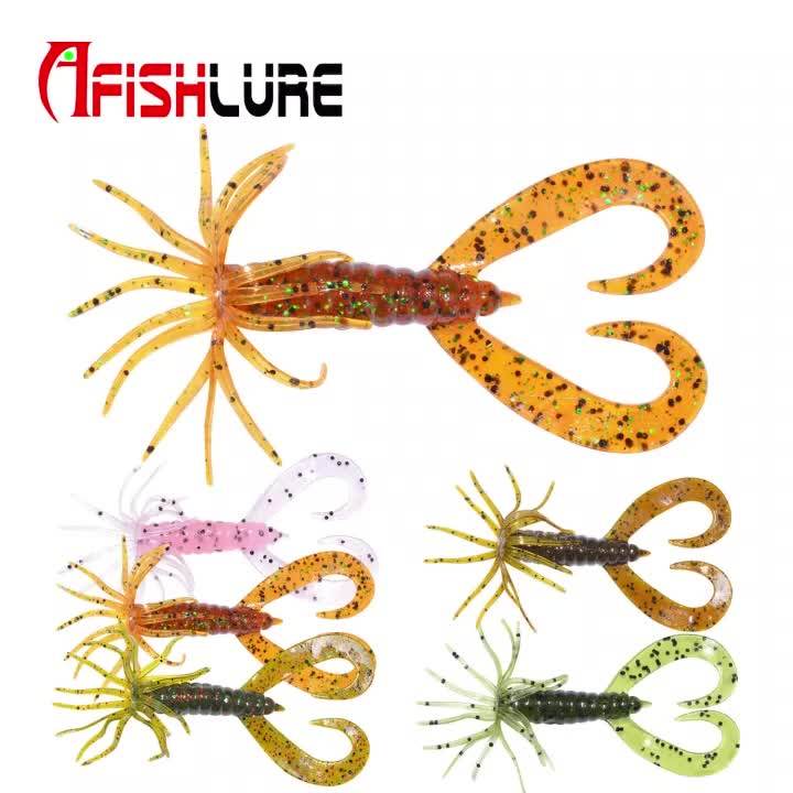 Afishing Lure Ar16 75mm 2.9g Fresh Water And Sea Fishing Soft Plastic