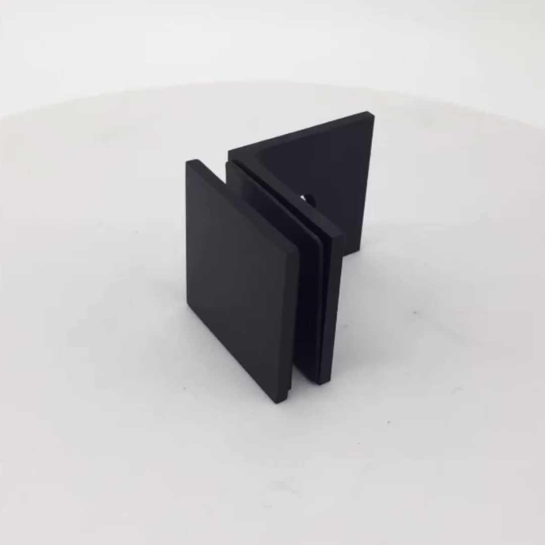 Orb 90 Degree Black Glass Clamp Connector Shower Door Glass Clamp Buy