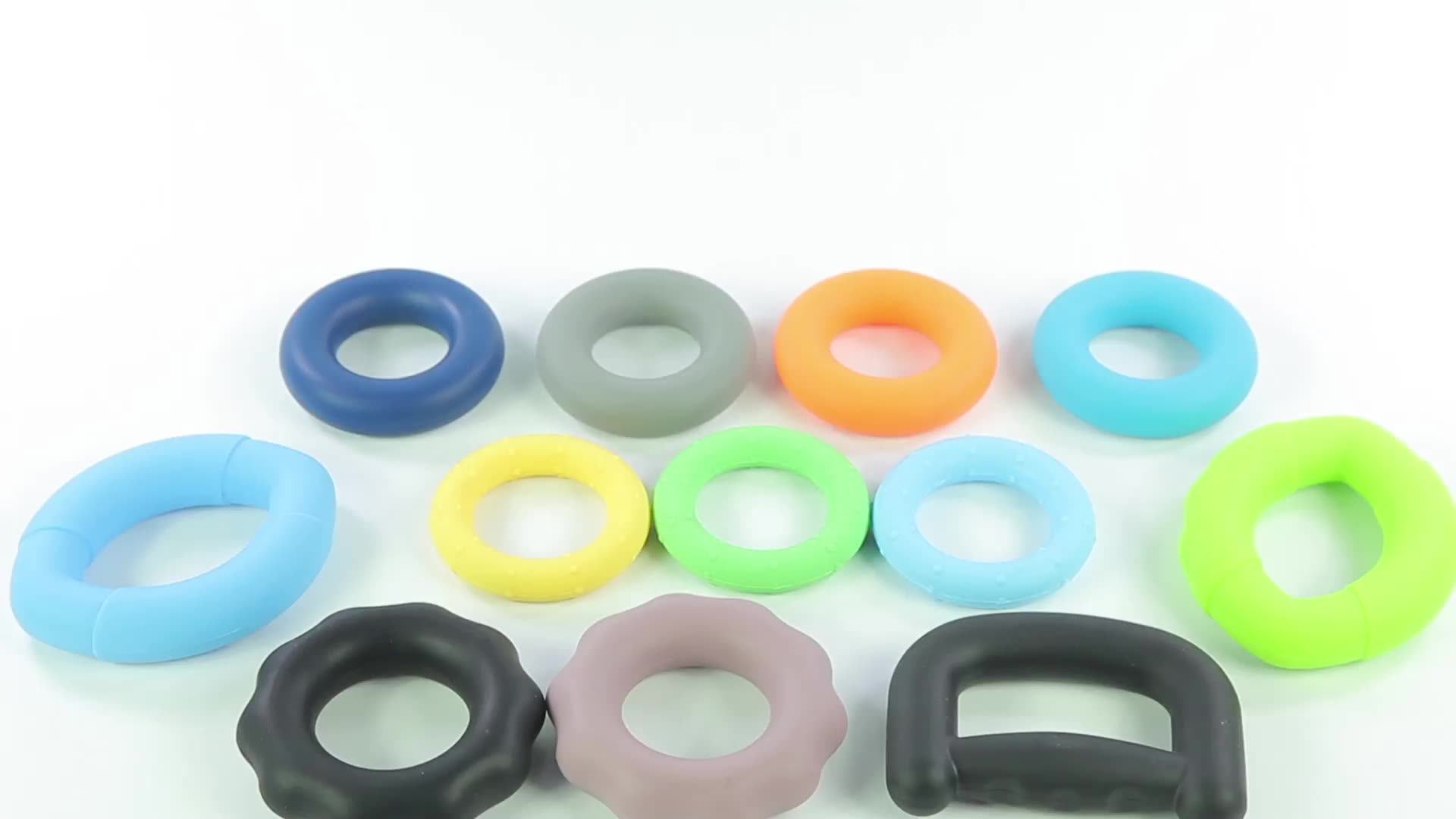 70mm Silicone Hand Grip Ring Strengthener Finger Exerciser - Buy ...