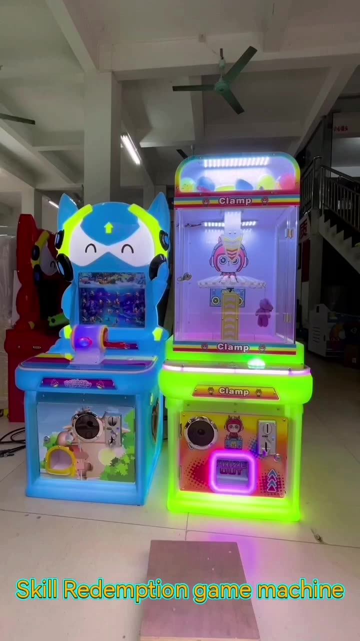 Cgw Doll Machine Coin Operated Skill Arcade Game Mini Toy Doll Pick Up
