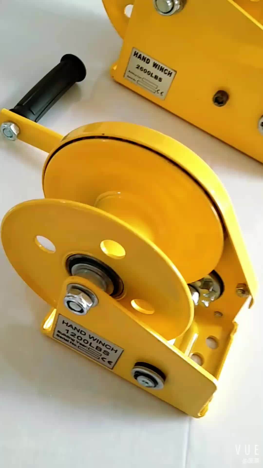 1200lbs Mini Anchor Hand Operated Winch With Break Buy 2600lbs Wire