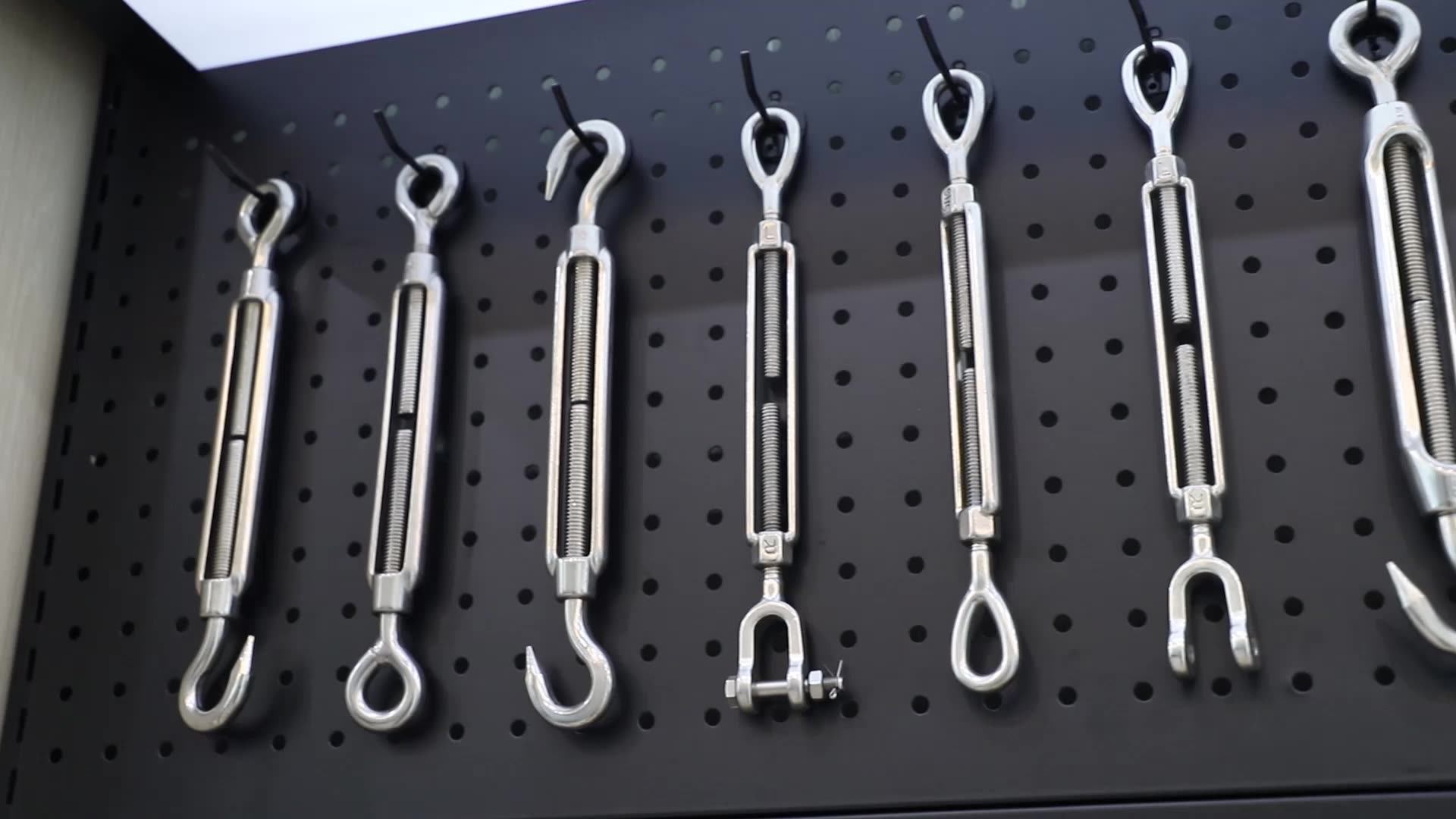 Stainless Steel 304 316 Pipe Turnbuckles Closed Body Turnbuckles Heavy