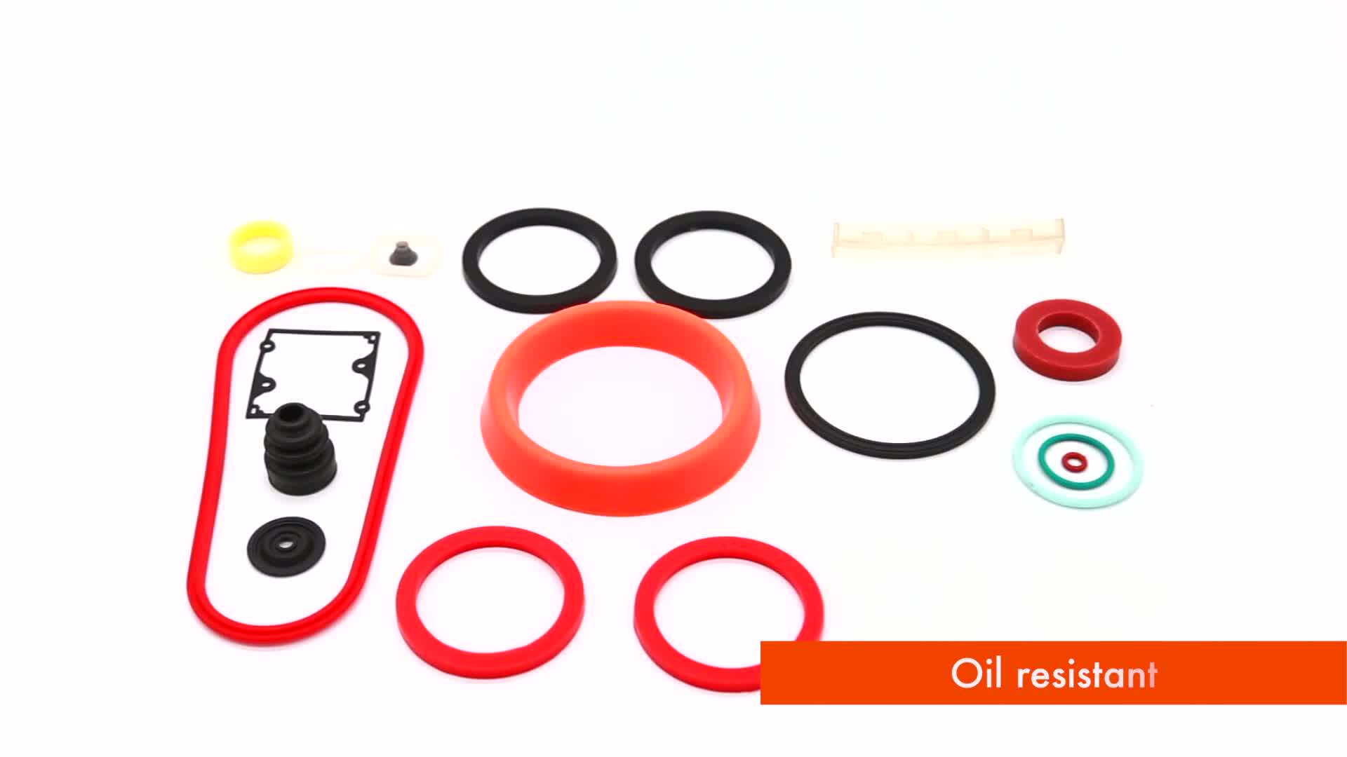White Silicon Oring Silicone O Ring Seal Rubber Rings Gasket Washer