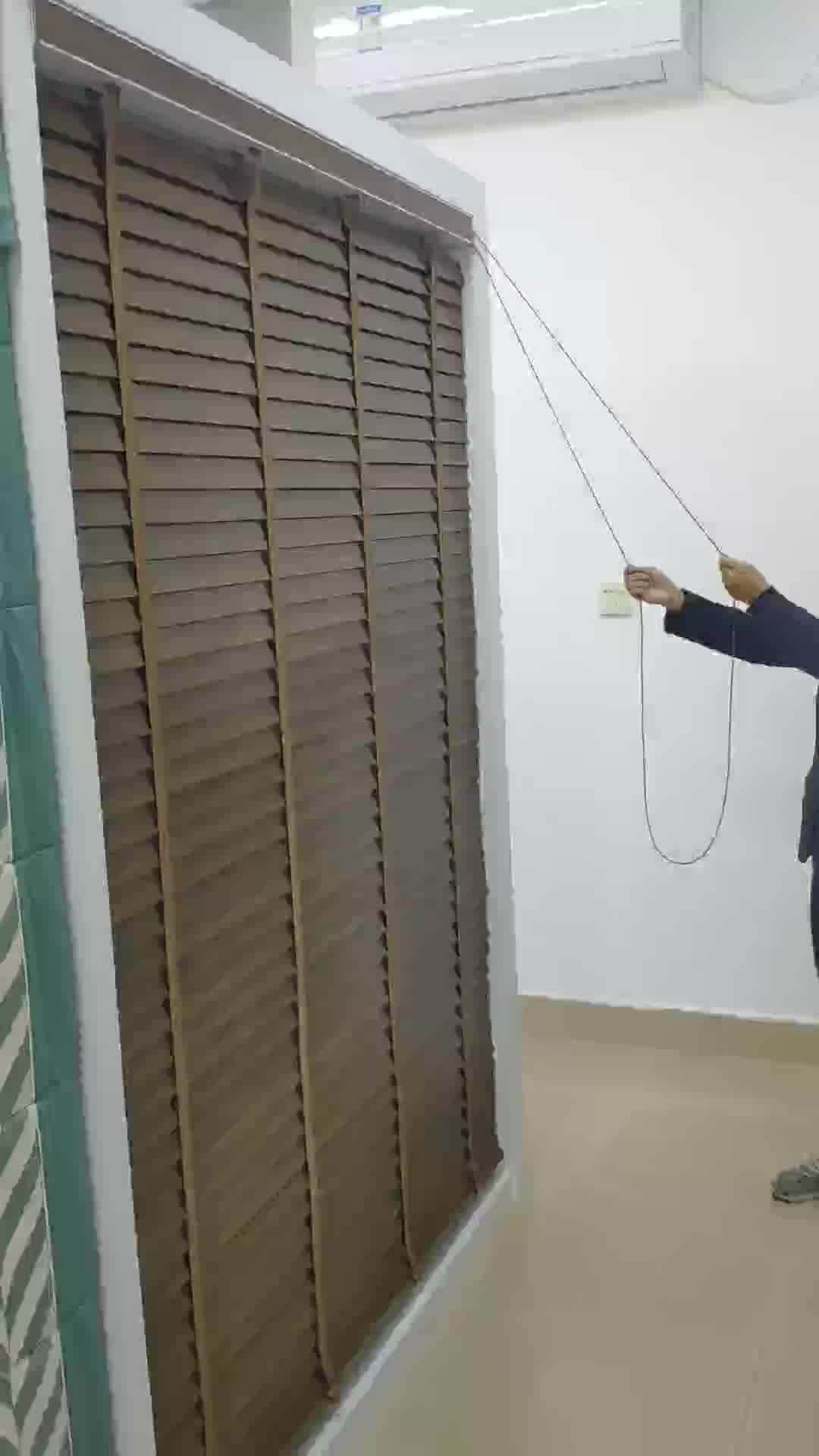 Factory manual curtain accessories wood blind components tape