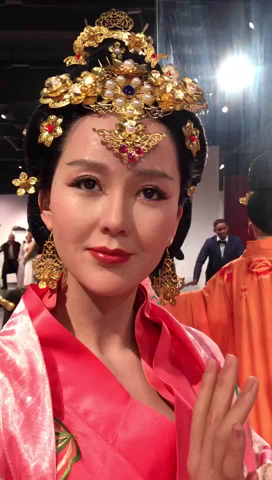 Hyper Realistic Simulation Human Size Ancient Beauty Wax Statue For