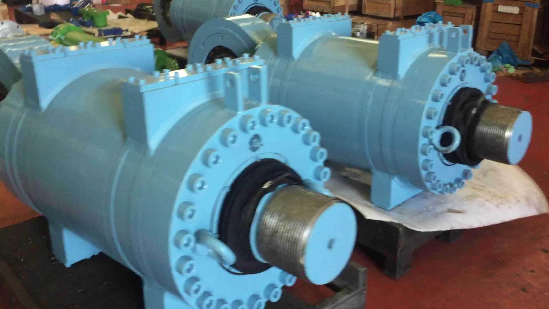 Large Bore Main Hydraulic Cylinder Using On Press,Metallurgy,Marine And