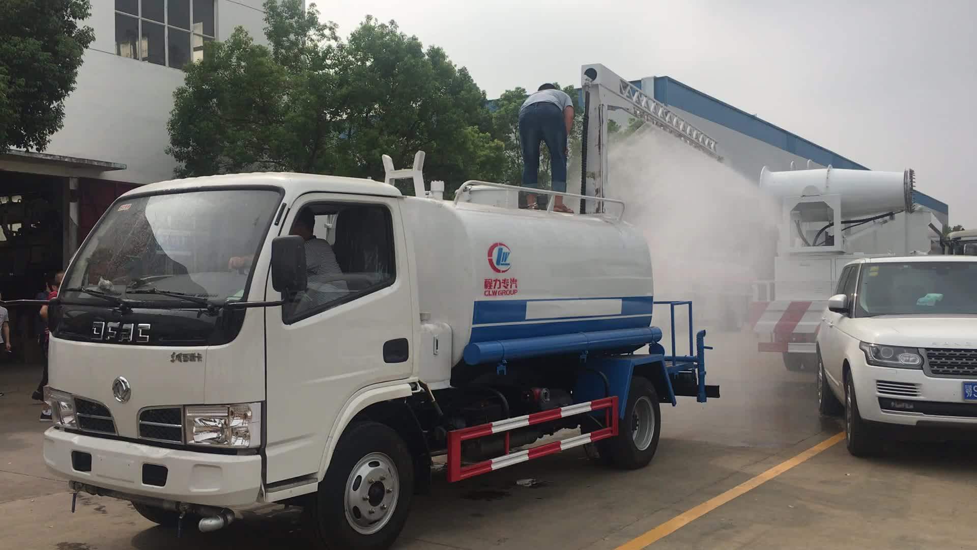 Cheap Diesel 4000 Liter Water Tank Transport Truck For Sale In Europe