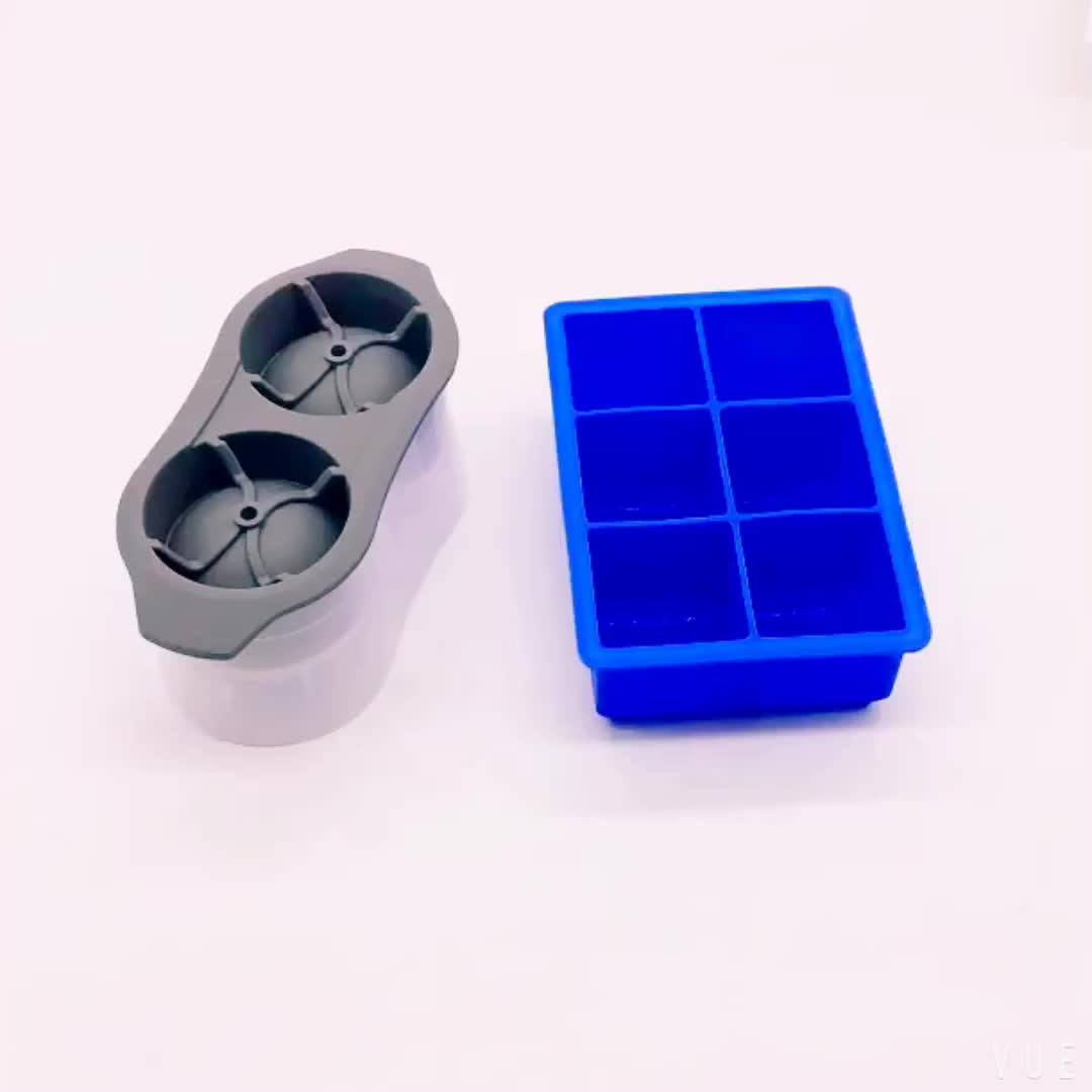 Wholesale Silicone Ice Cubes Square Molds,Custom Whiskey King Cube Ice