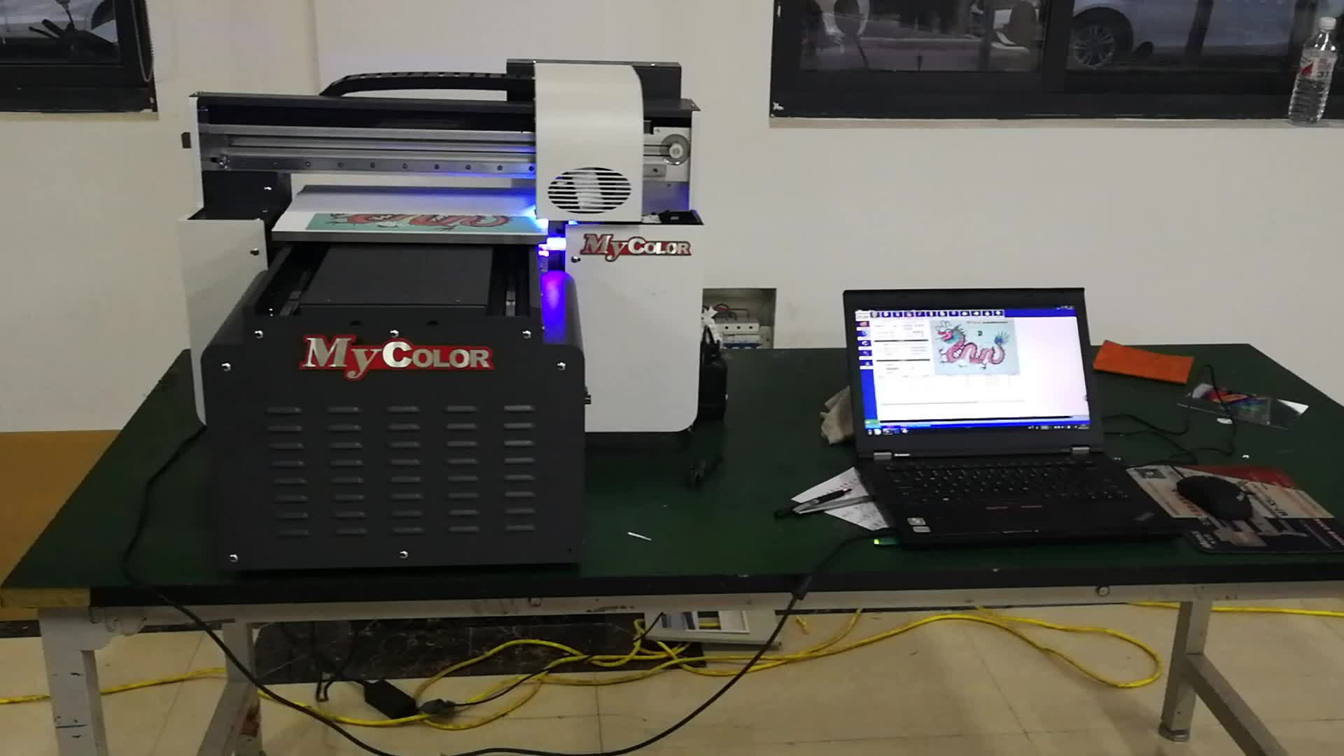 3d Wallpaper Printing Machine Fully Automatic Uv Printer Uv 3050 - Buy