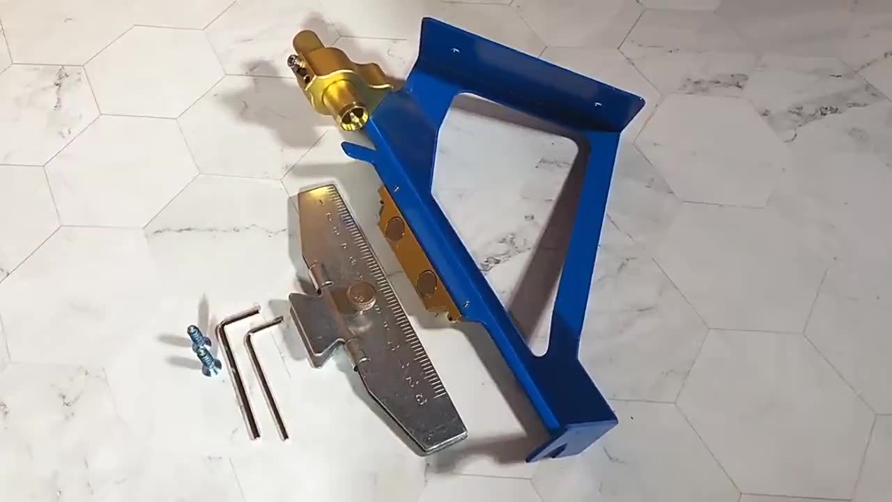 Outil droit et hélice réglable Fletching Jig avec pince pour bricolage