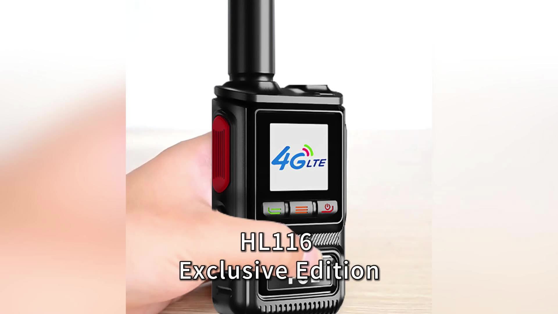 TCL-HL116 VIP Version 4G Full Netcom 5000km Wireless Walkie-talkie
