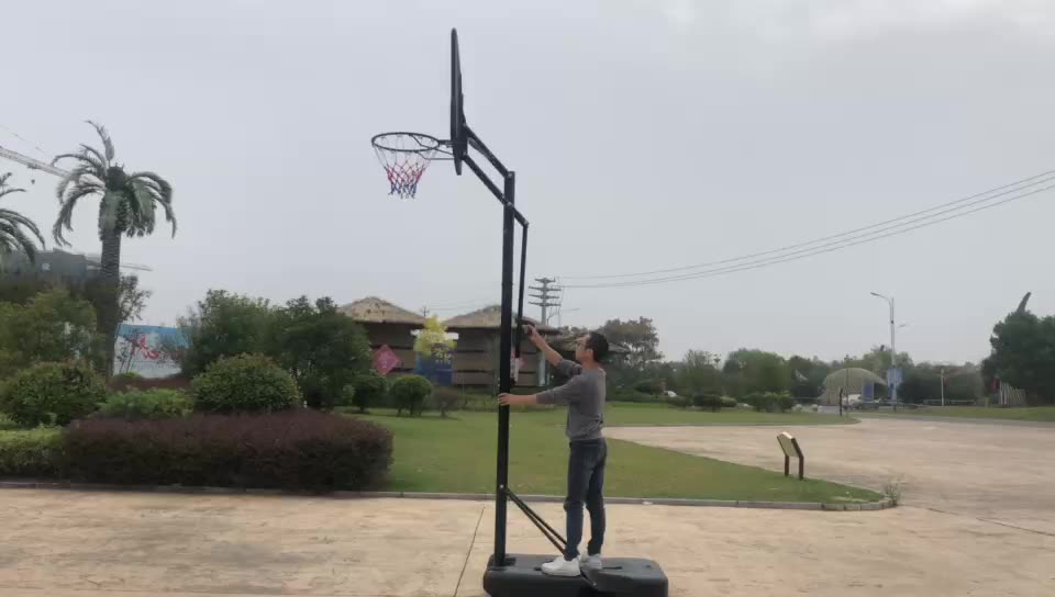 M.dunk Portable Basketball System Stand Ring Hoop Large Base