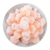 Fresh frozen river shrimps without ice first broadcast Freshwater shrimps without ice coating shrimp removal and no processing commercial live broadcast