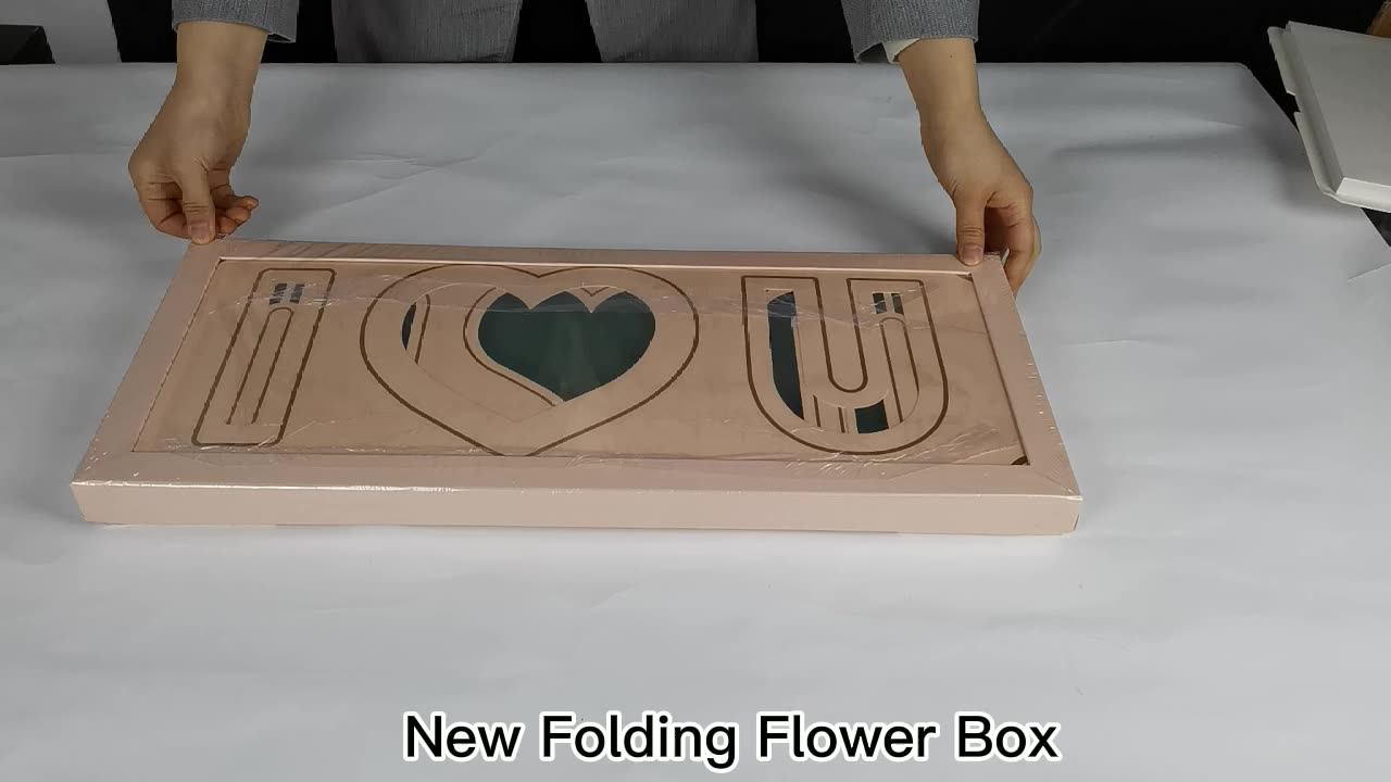 Flower Box Preserved Rose Floral Mothers Day Heart Wholesale Square