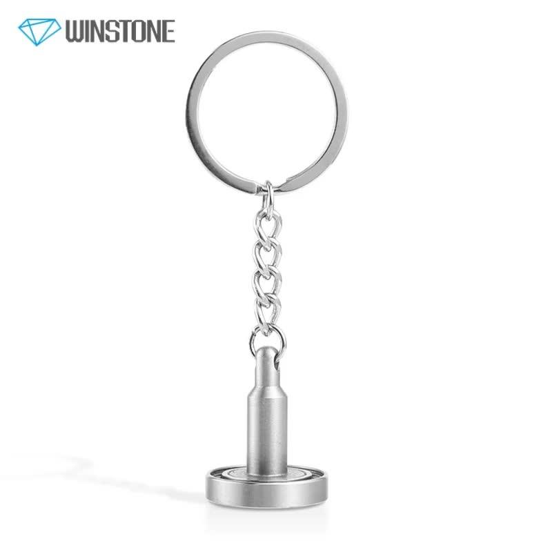 Dongguan Custom Ball Bearing Rotation Keyring Branded Gifts For