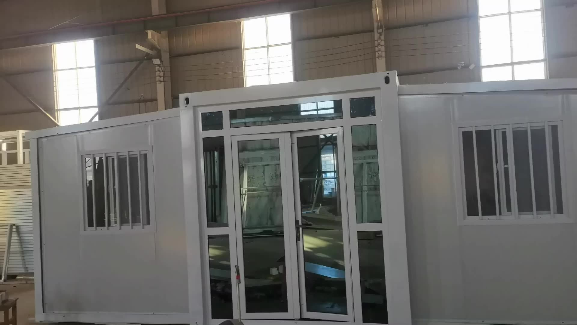 2 Stories Expandable Shipping Container Frame House Prefabricated ...