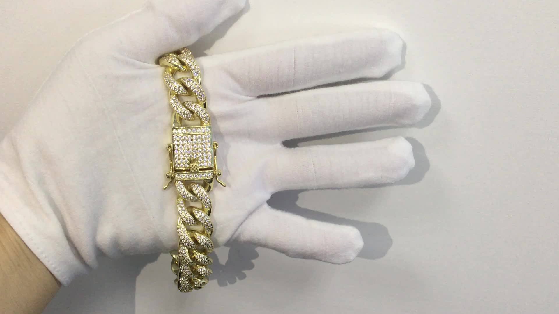 Hip Hop Gold Design Dubai New Gold Chain Design Copper Jewelry Clasp