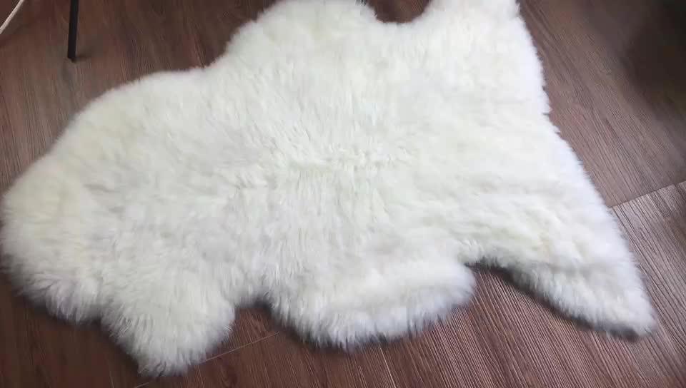 100 Australian Sheepskin And Polyester Filling Genuine S Sheepskin Rug