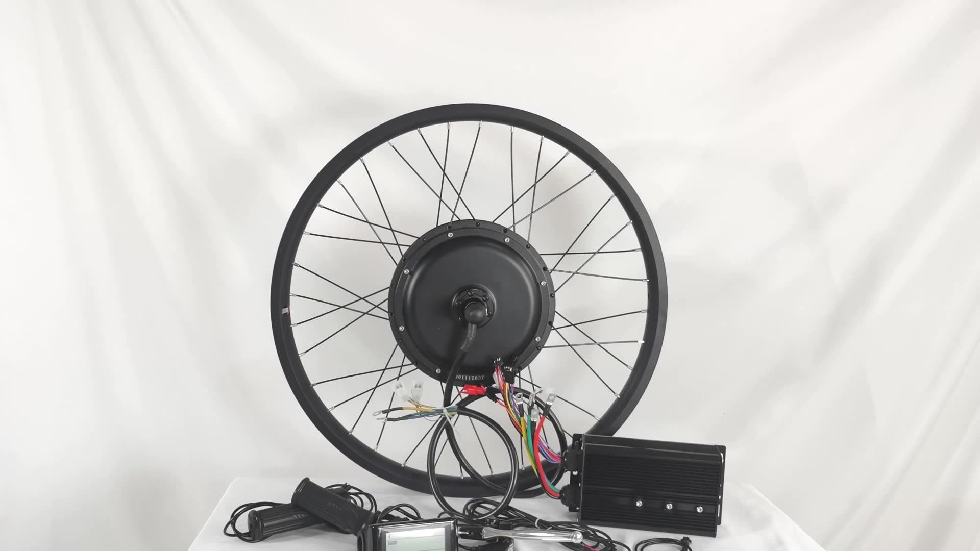 Diy Ebike Conversion Kit 20 Inch 26 Inch 27.5 Inch Mtb Wheel Hub Motor