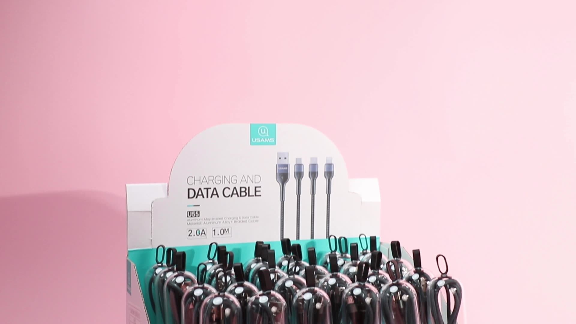 Usams Wholesale In Stock Charging Cable Usb Fast Charging Usb Cable For