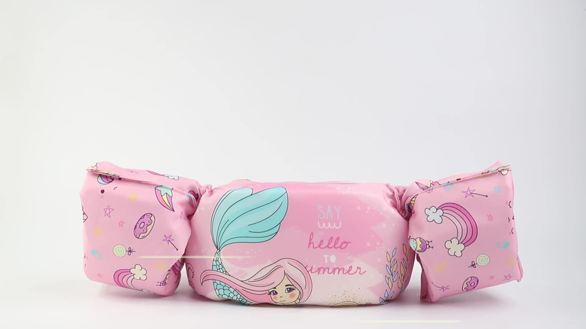 Beach Swimming Pool Aid Inflatable Swim Arm Band Floats Swimming