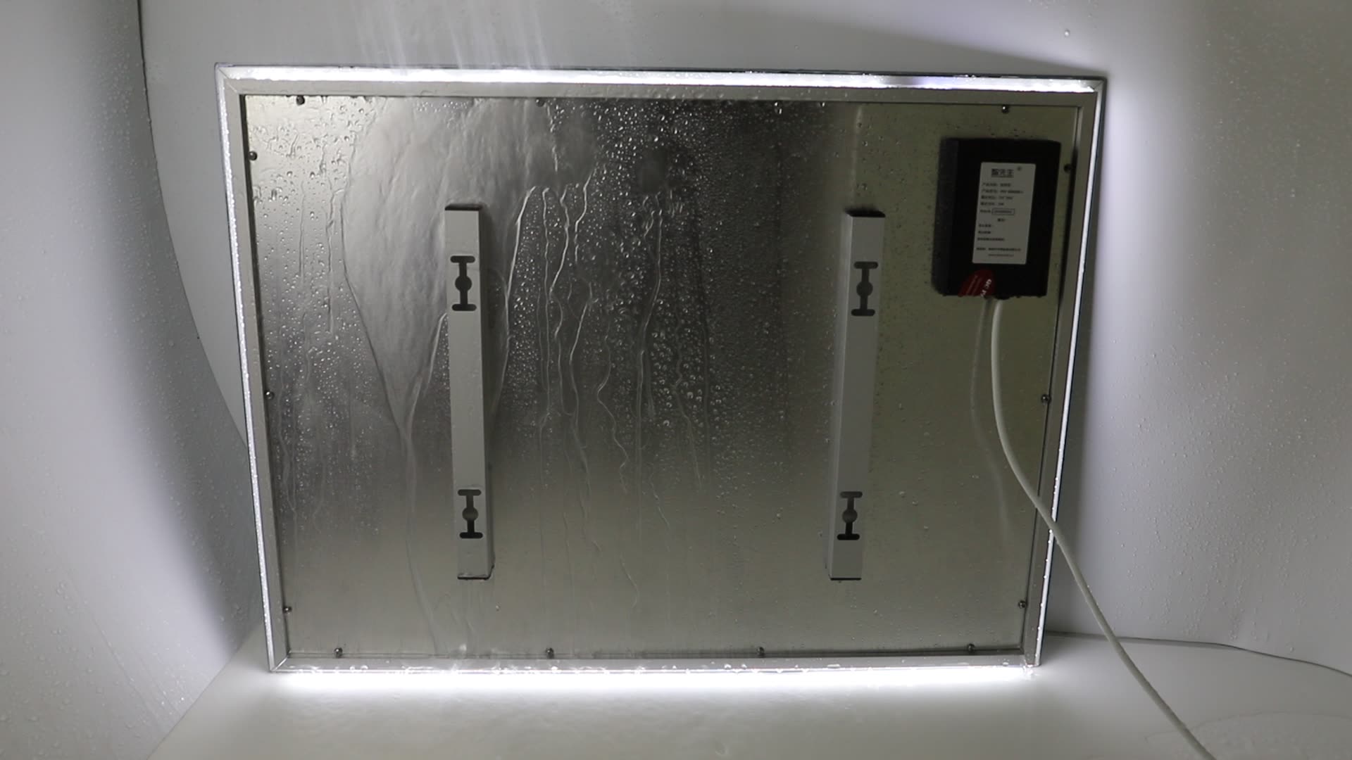 Mirror Infrared Heater 450w Bathroom Rectangle Mirror Heating Panel Can