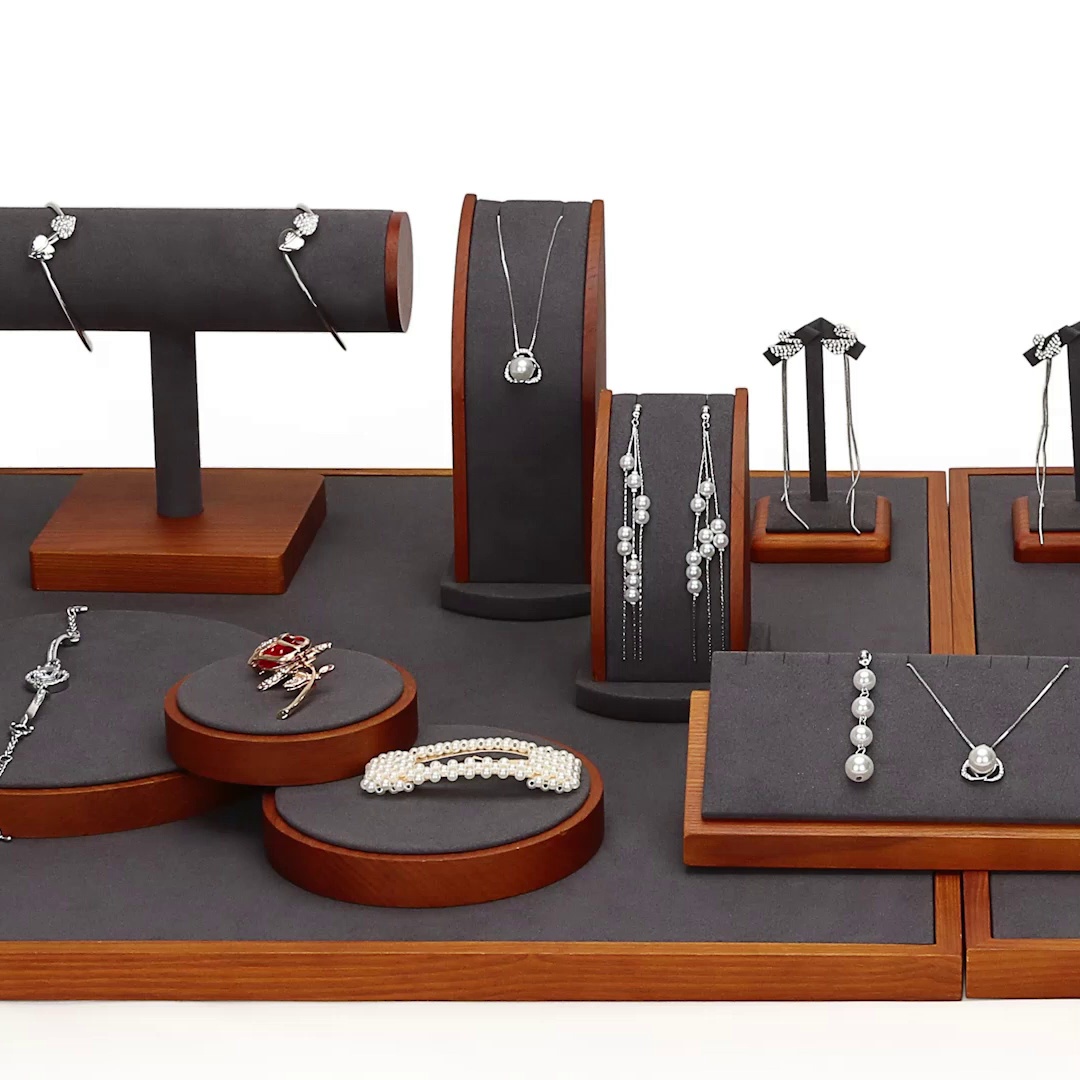 被朋友追着问的实木首饰架也太好看了吧