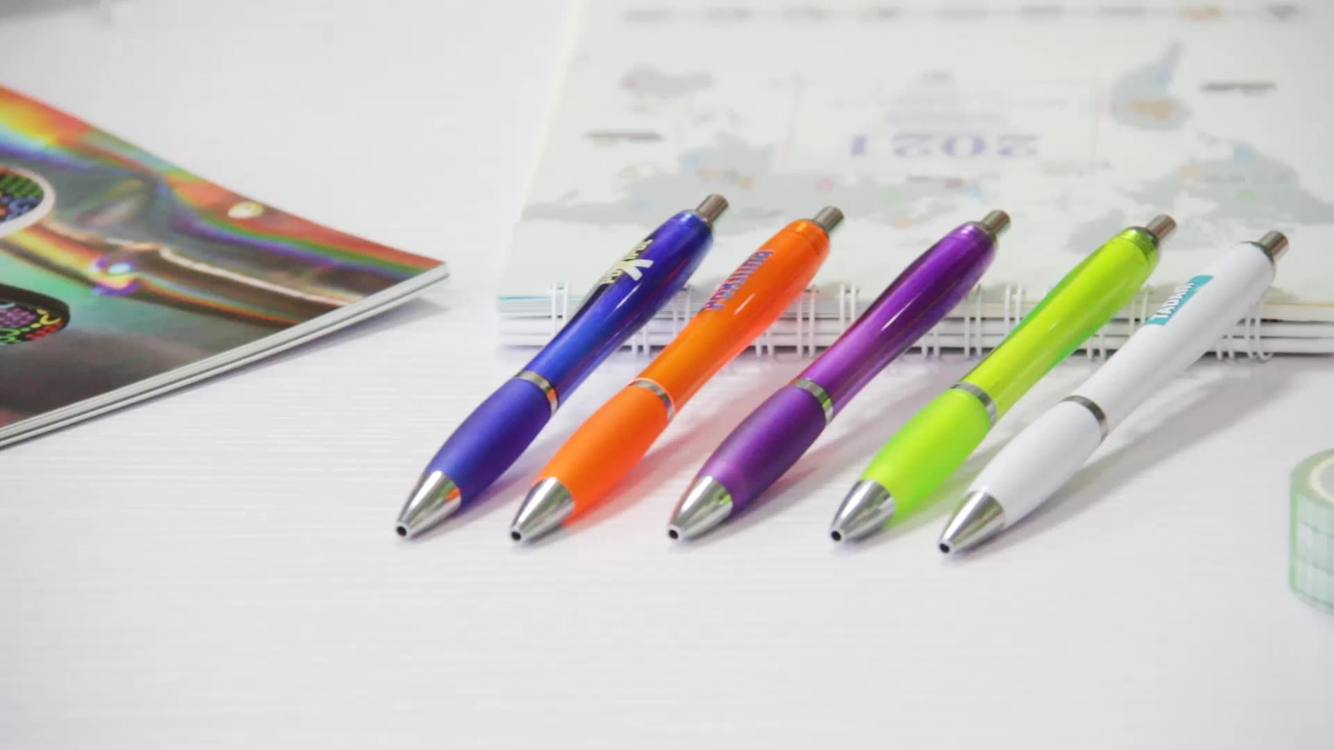 Most Popular Ecofriendly Ballpoint Pen Promotional Recyclable Kraft