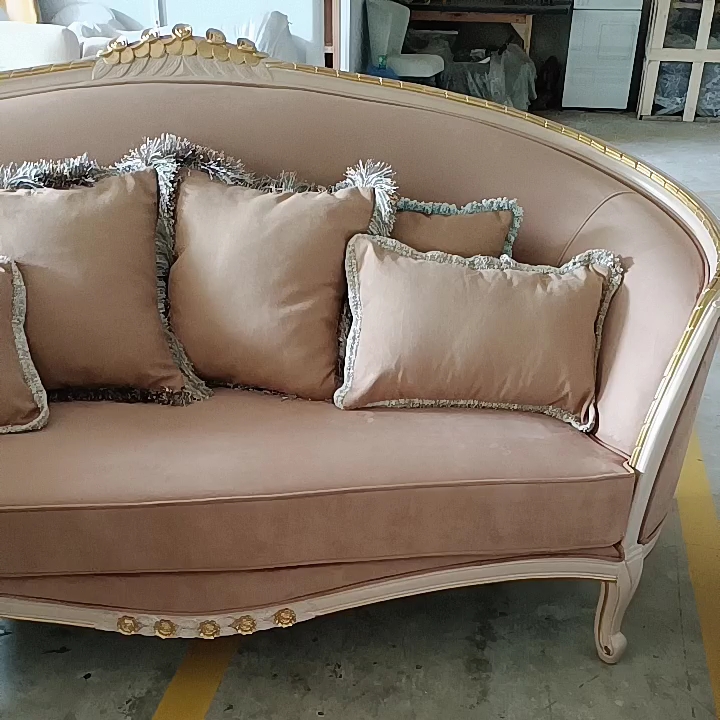 Europäischen-stil Französisch Antiken Luxus Gebogenen Hölzernen