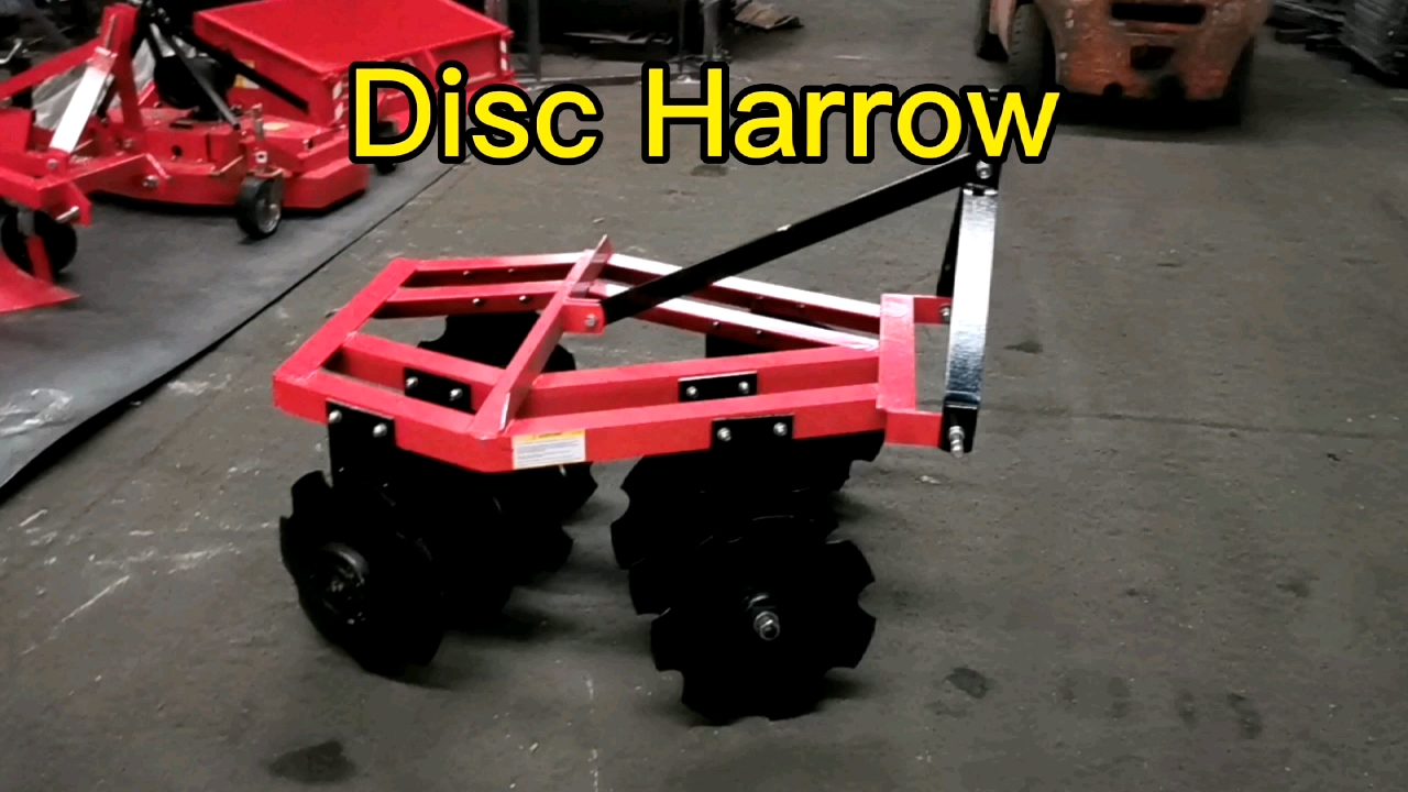 Tractor 3 Point Mounted Disc Harrow /tractor 3pt Implements For