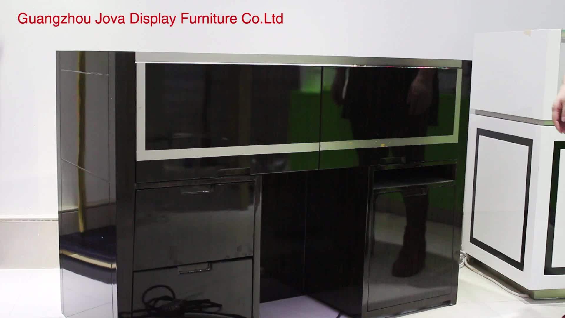 Different Size Wood Checkout Counter Furniture Standard Dimensions