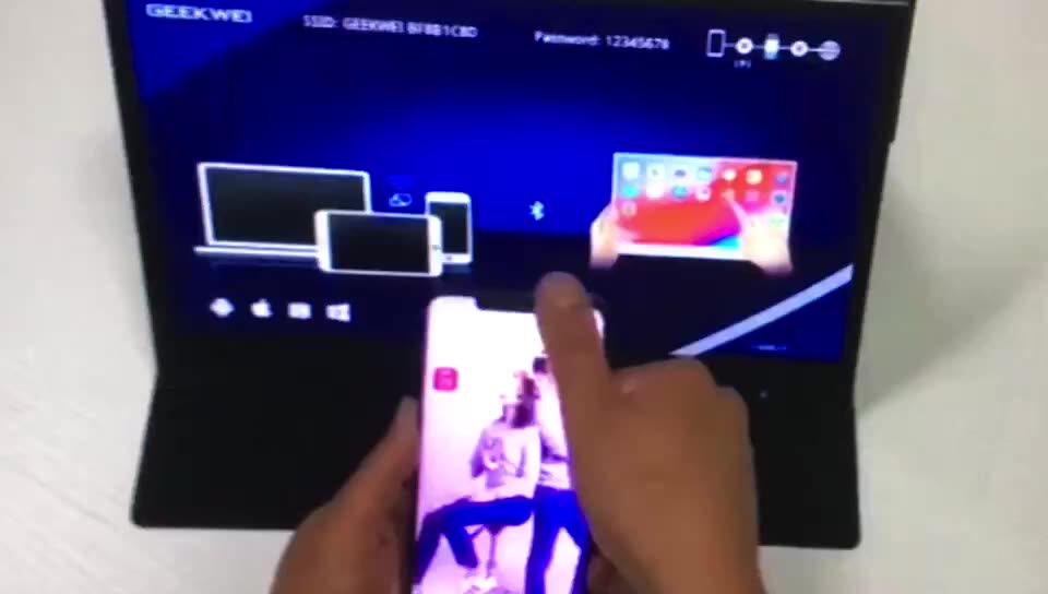 New Monitor Miracast Wifi Direct Switch 